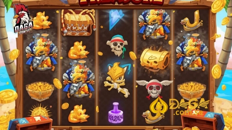 Kho Báu Của Thuyền Trưởng - Cuộc Săn Kho Báu Tỷ Vàng Cực Đã 2 Hình ảnh trong game tái hiện đại dương sống động